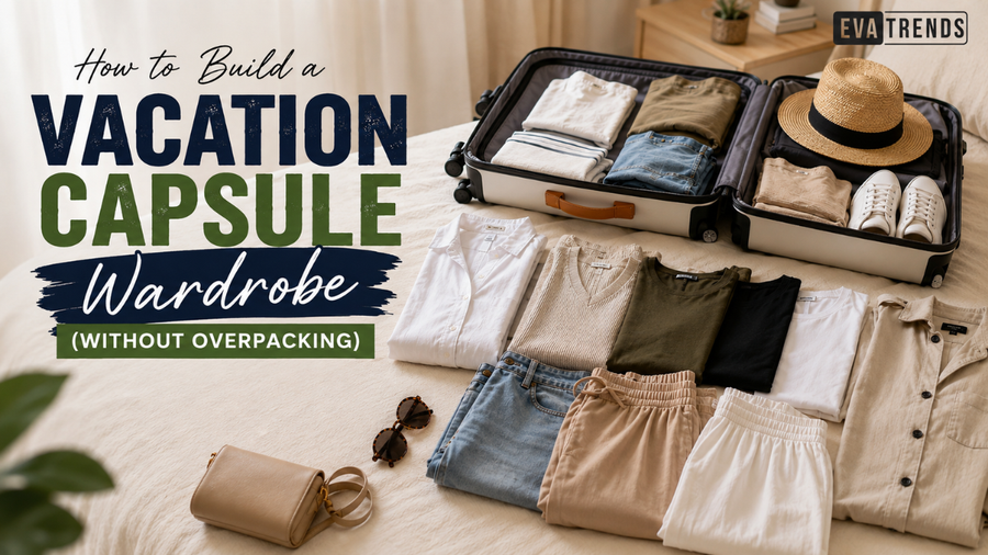 How to Build a Vacation Capsule Wardrobe (Without Overpacking)