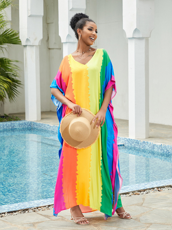 Women's Stylish Beach Wear Kaftan Dress