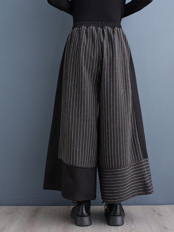 Women's Striped Pants Bottom