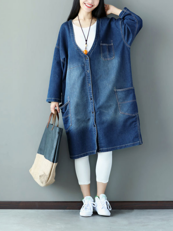 Women's Pockets Style Cardigan