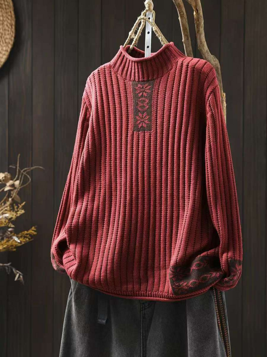 Women's Red Sweater