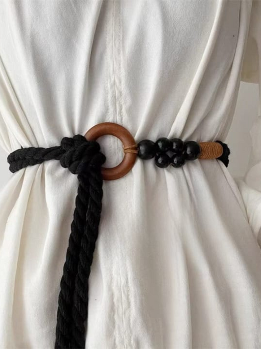 Cinturão chique de verão feminino e elegante