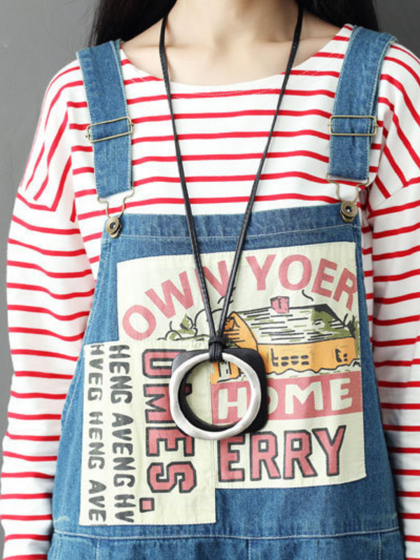 Women's Short Denim Overalls