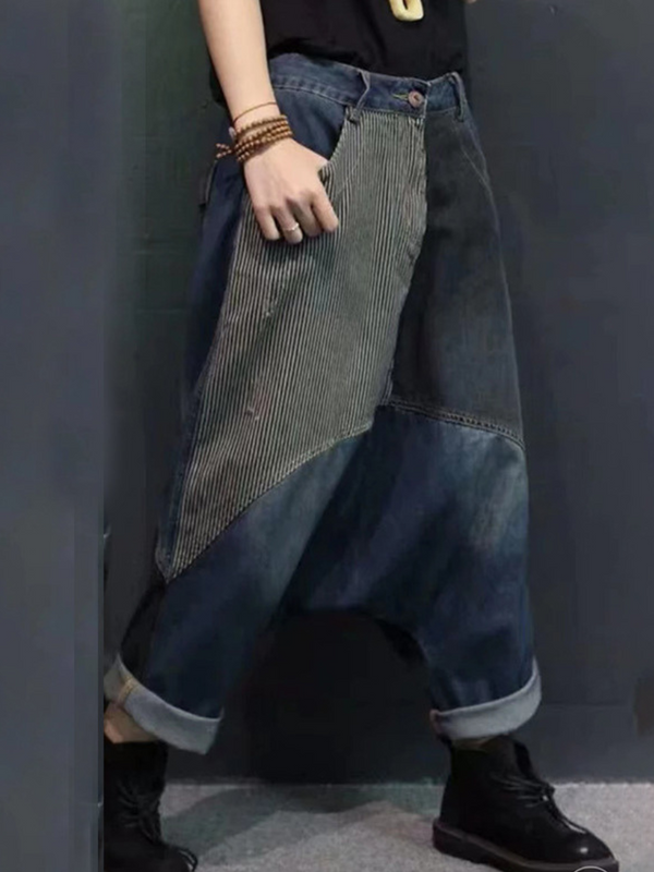 Women's blue Pants Bottom