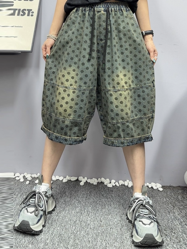 Women's Printed Dot Pant