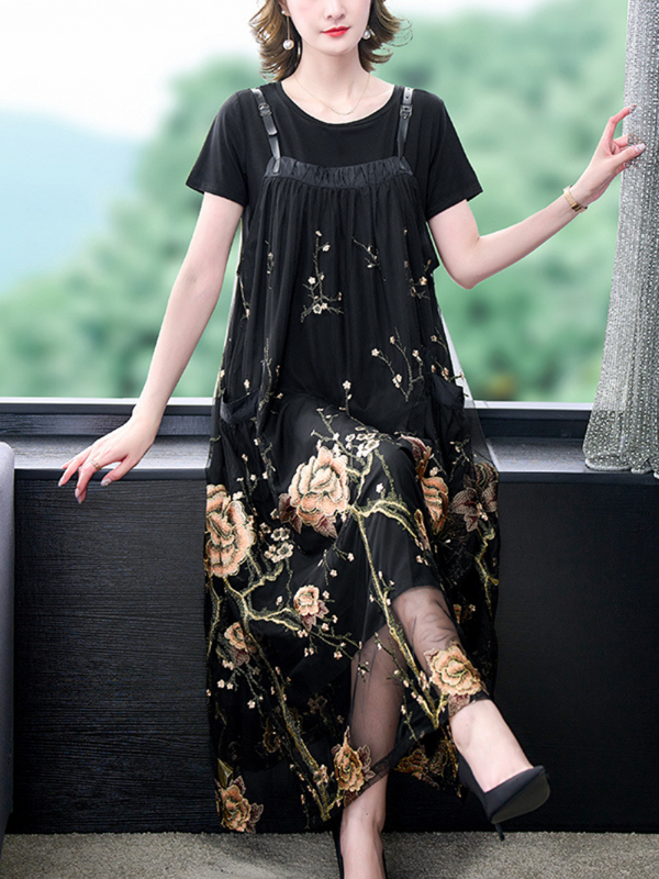 Floral Maxi Women's Dress