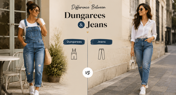 الفرق بين الجينز والجمبسوت (Dungarees): التاريخ، الخصائص وأسلوب الارتداء