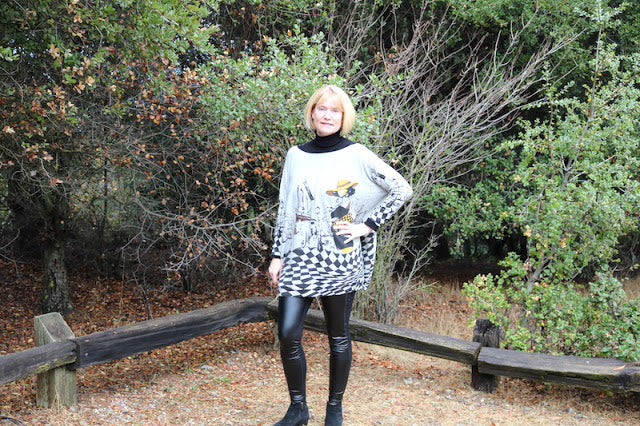 Oversized Graphic Sweater/jumper From Evatrends