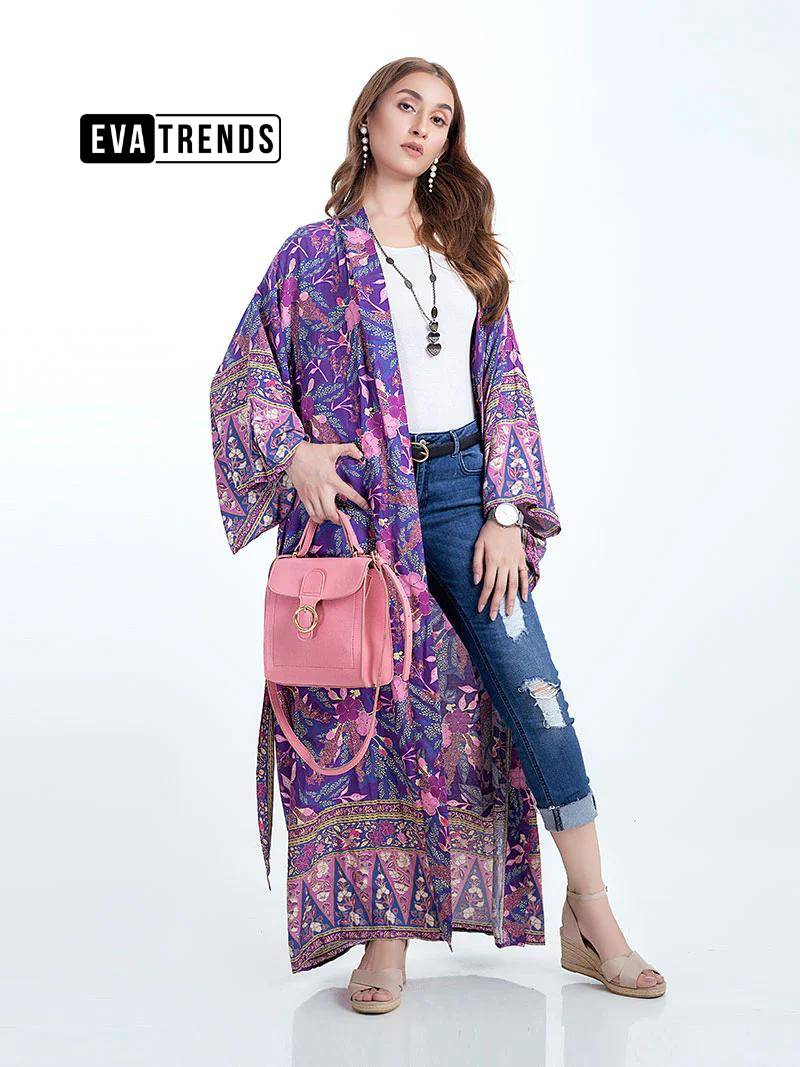 How To Wear Kimono with Jeans?