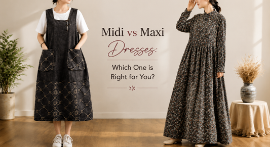 midi vs maxi dresses