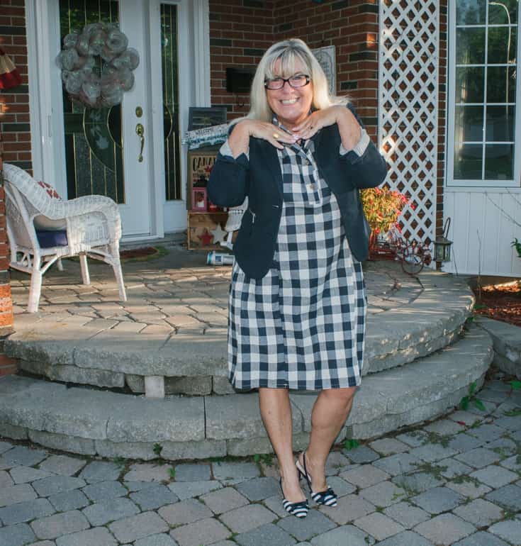 A Labour of Fashion in Eva Trends Gingham