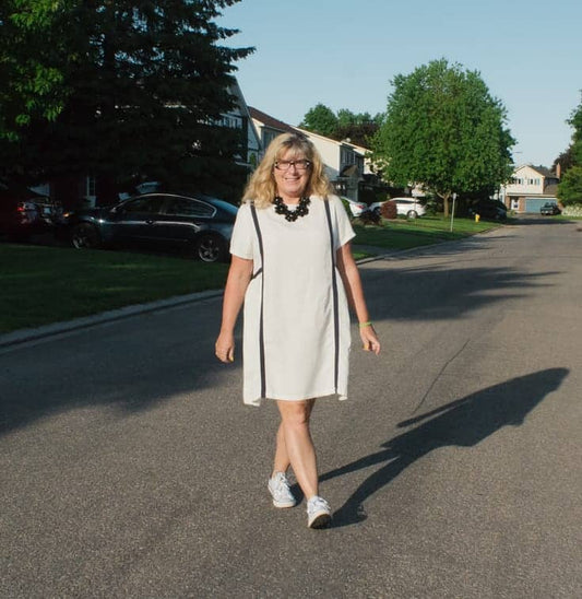 Eva Trends White A Line Shift