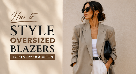 how to wear oversized blazers
