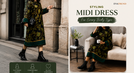 midi dresses for body shapes