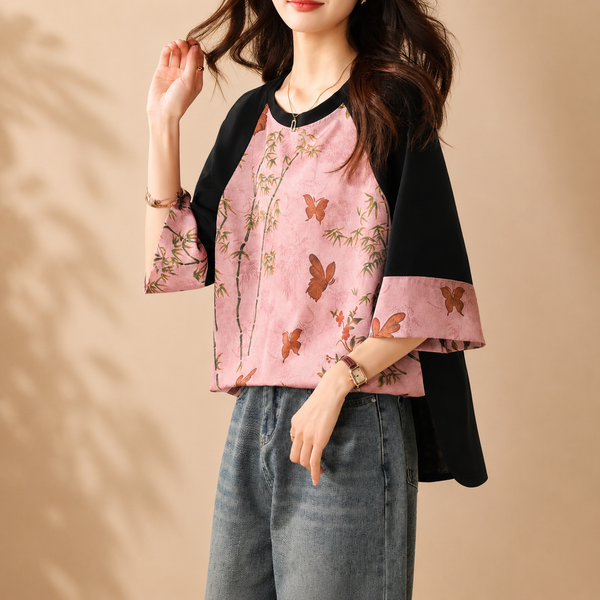 Hauts floraux pour femmes 