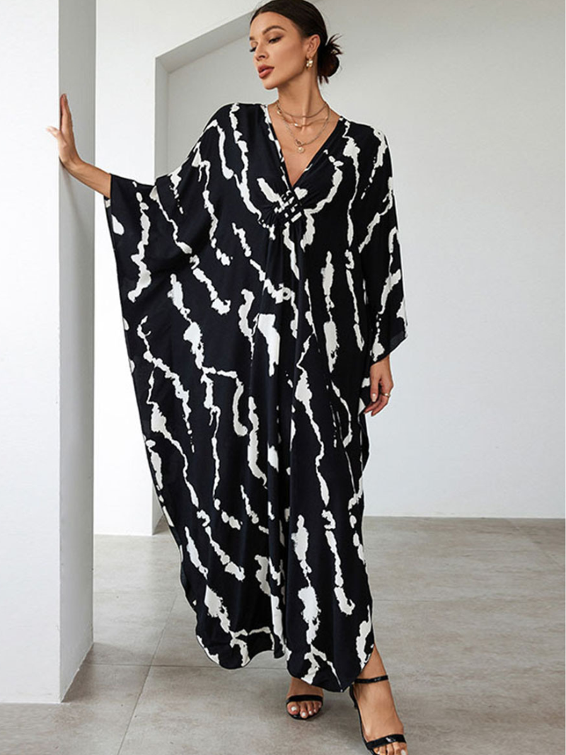 Femme pour femmes, votre robe Kaftan de garde-robe de plage d'été