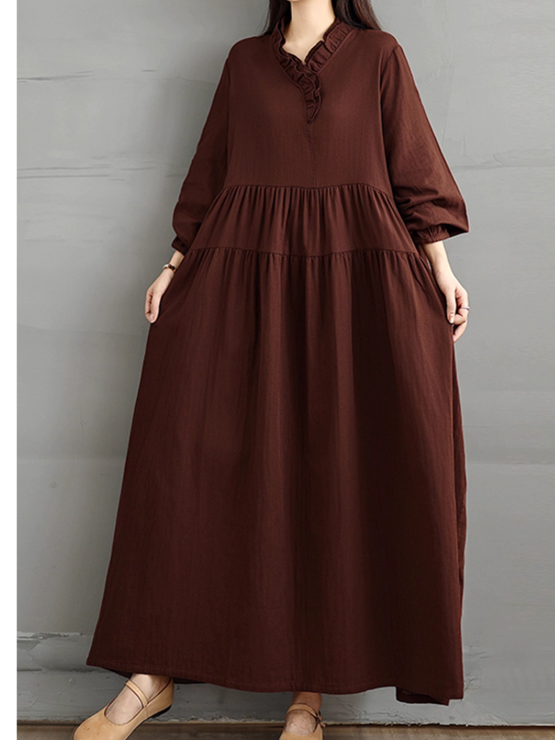 Gathered dresss for women