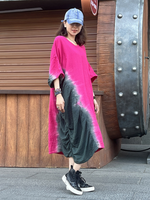 Women's Pink A-line Dress