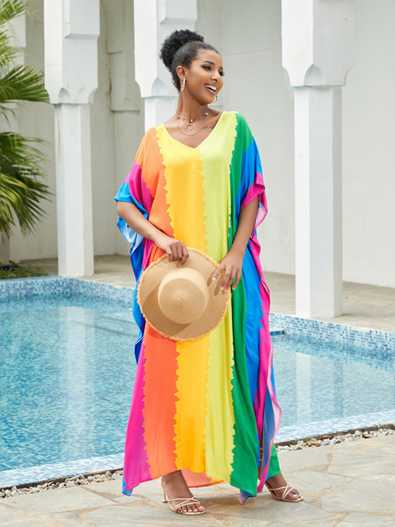 Women's   Rayon Kaftan Dress