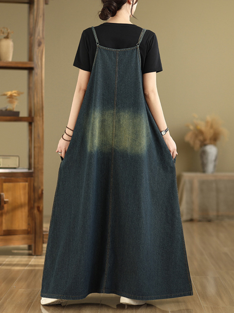 Roomy bust and comfortable length Dress