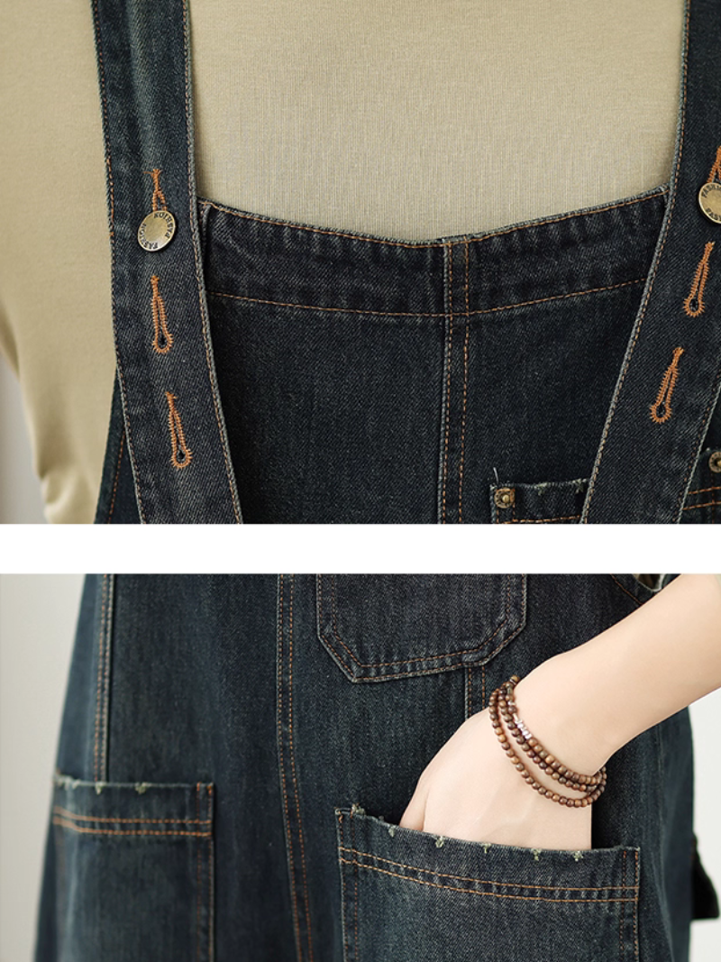 Adjustable straps dungaree