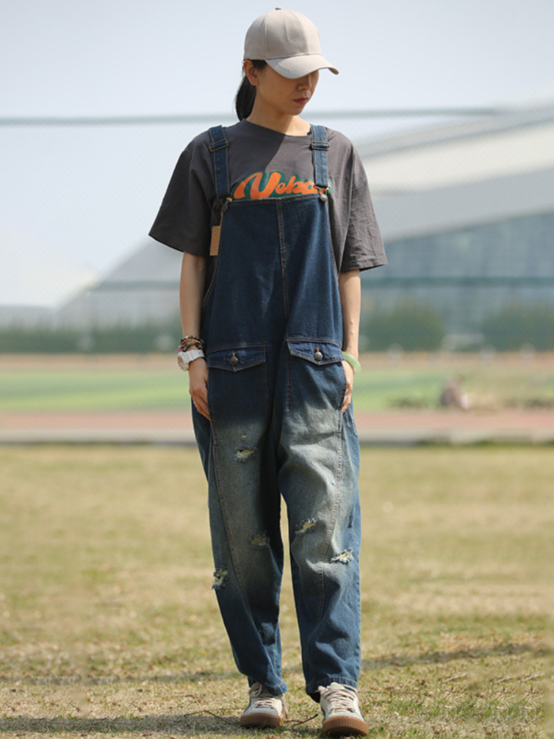 Women's  Straps Dungaree 