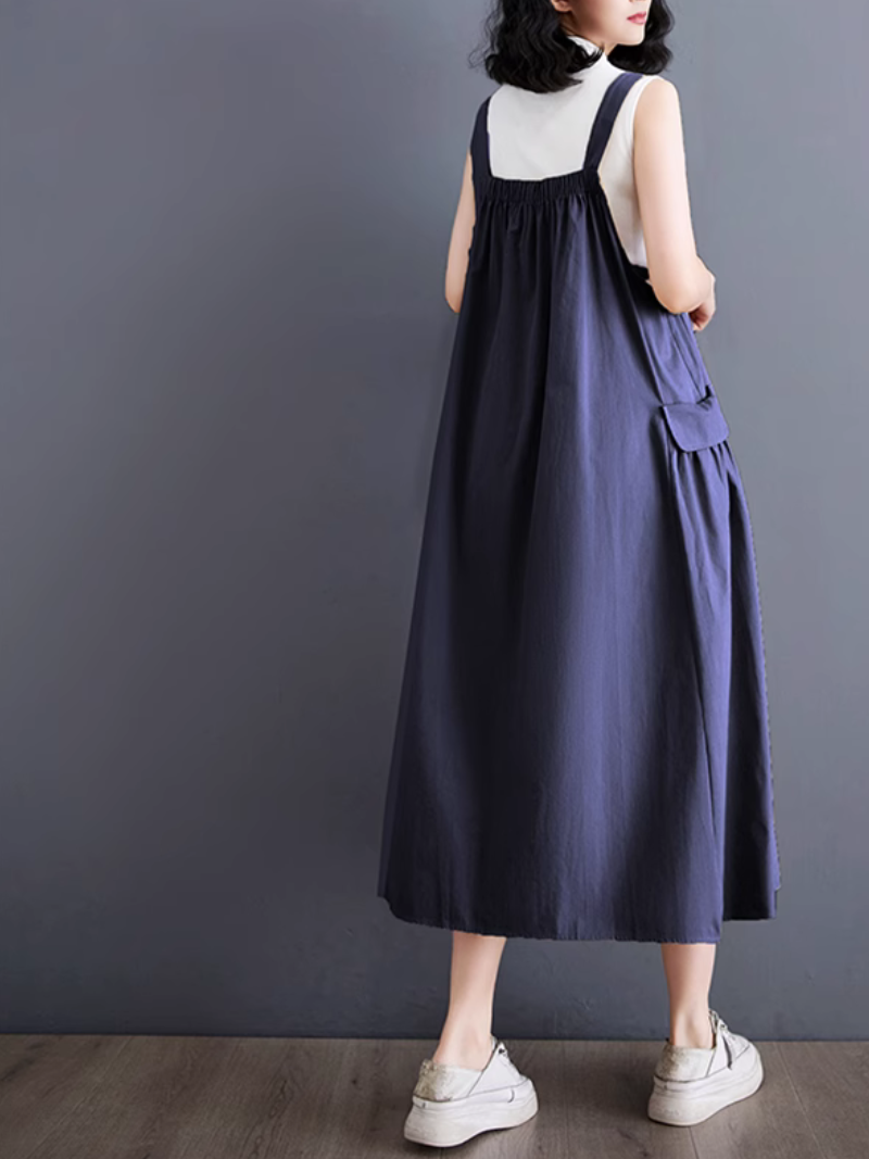 Women's Summer Vintage Vibe Strap Style Overalls Dungarees