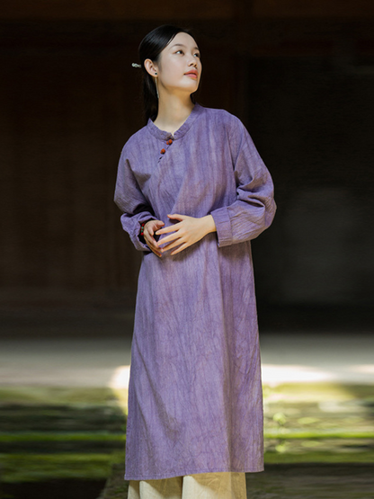 Women's Purple Loose Dress