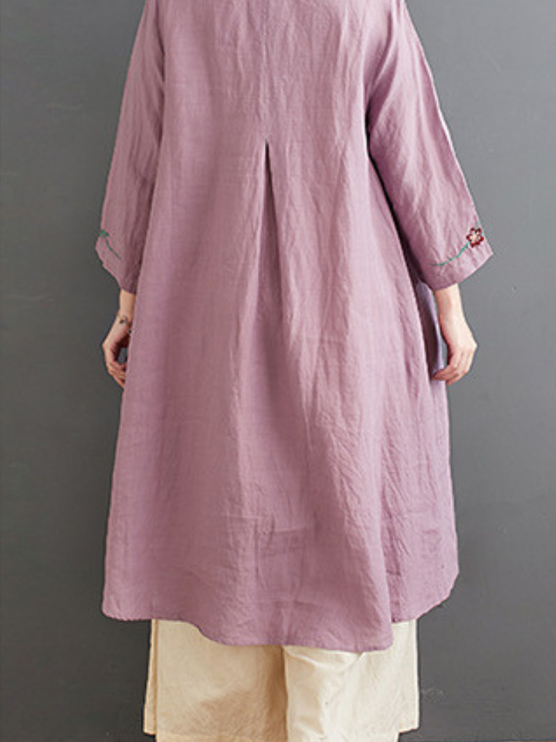 Women's Summer Lightweight Simple Midi Skirt A-line Dress