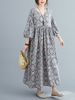 Breathable cotton dress