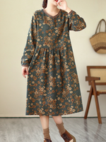 Long sleeves dress for women