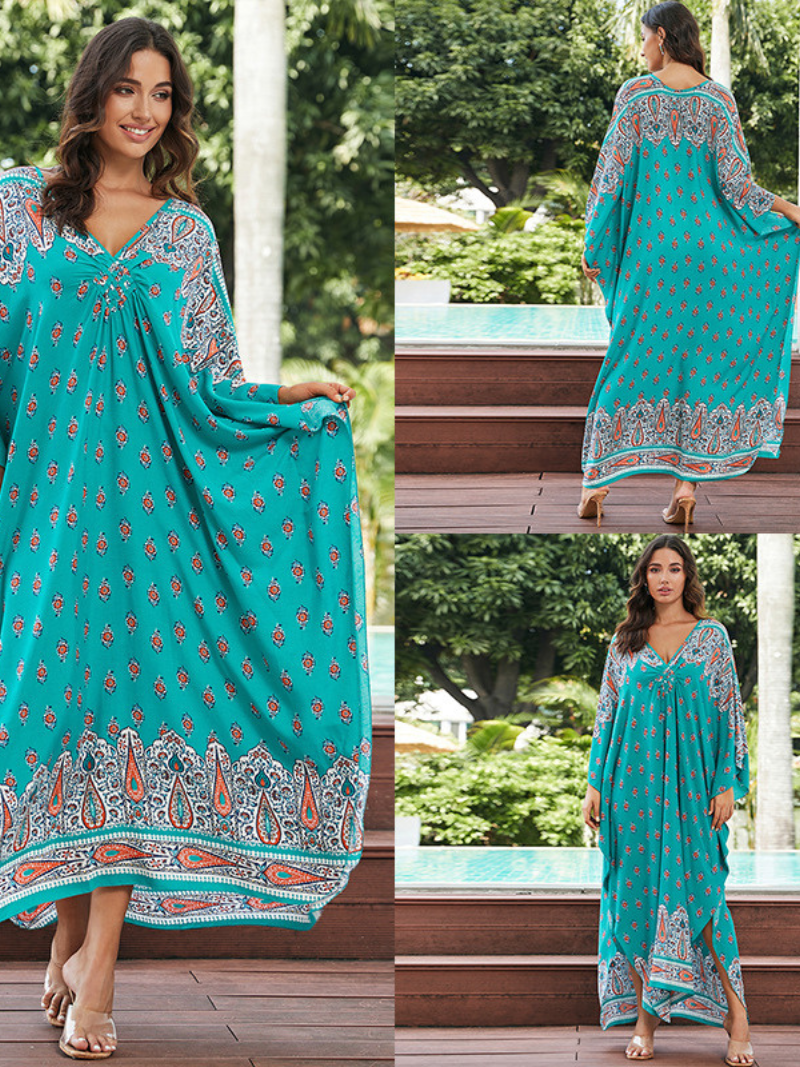 Summer Summer Elevate Beach Cover-up Long Kaftan Robe