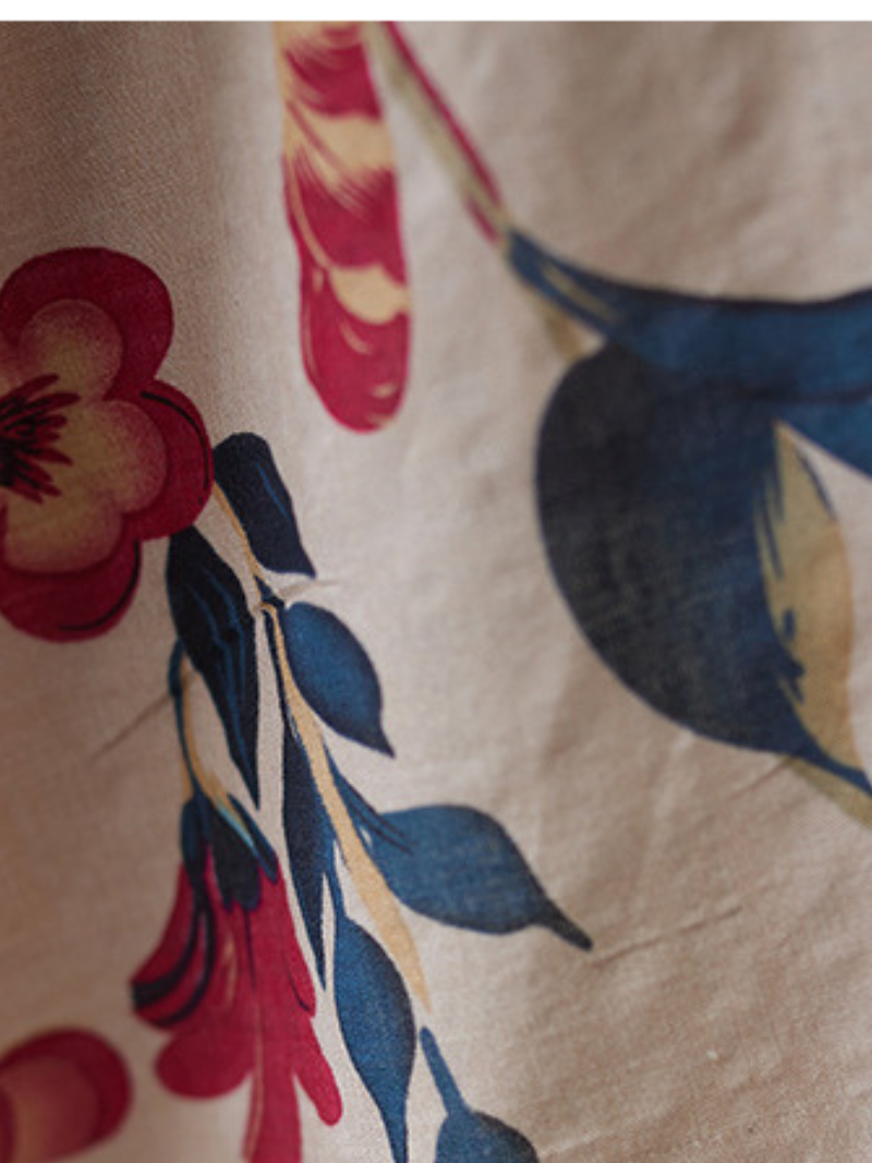 Floral print dress for women