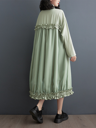 Women's Green Midi dress