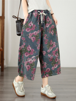 Weekend-Ease Denim Culottes — Flattering, Flowy Wide-Leg Pants for Everyday Joy