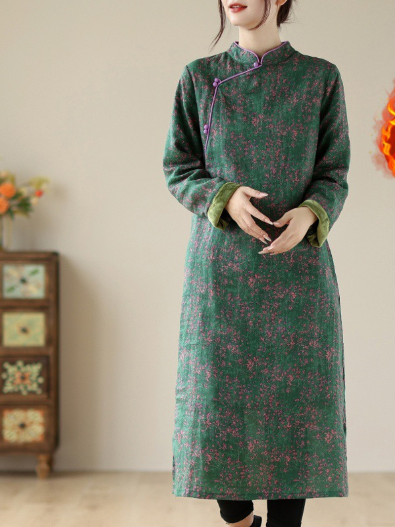 Women's Button Midi Dress