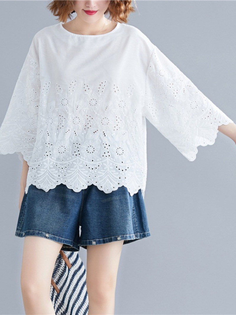 Stylish Women's Round Neck Top