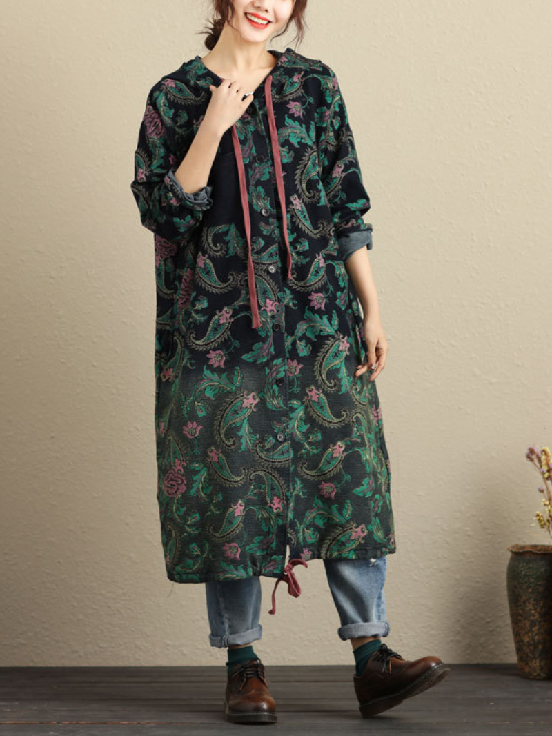 Women's Printed Cardigan