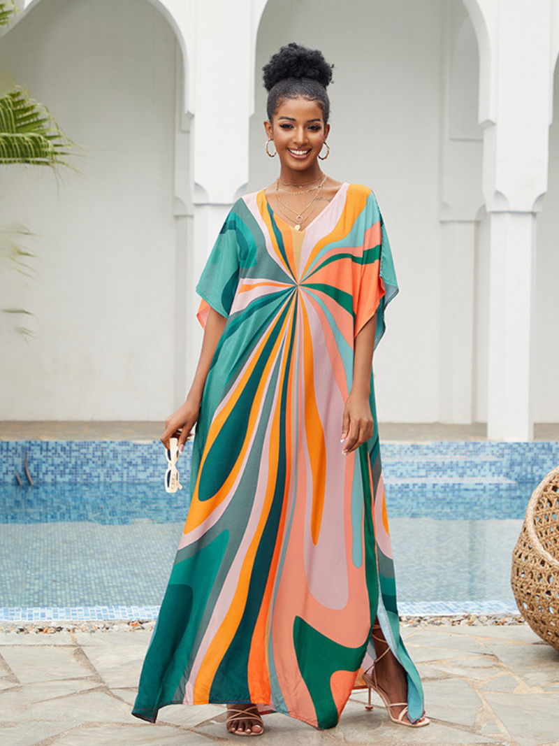 Women's   Rayon Kaftan Dress