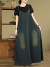 Women's Stylish Everyday Wear Salopette Dress