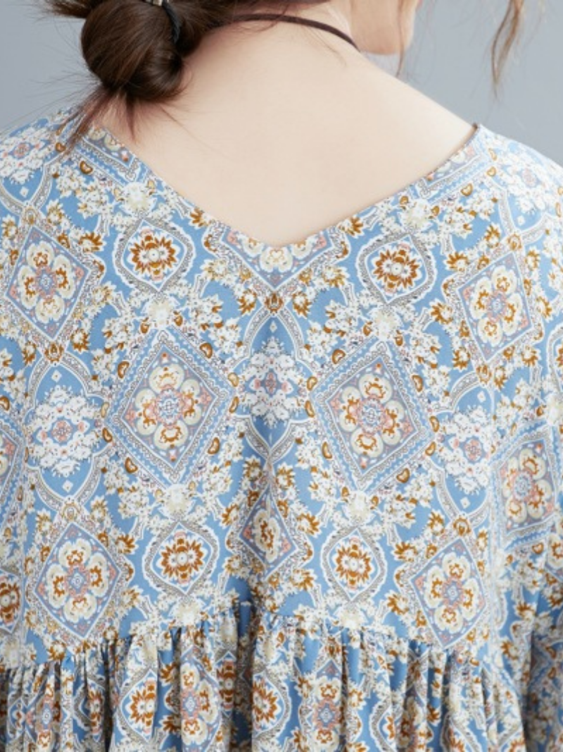 High waist smock dresses