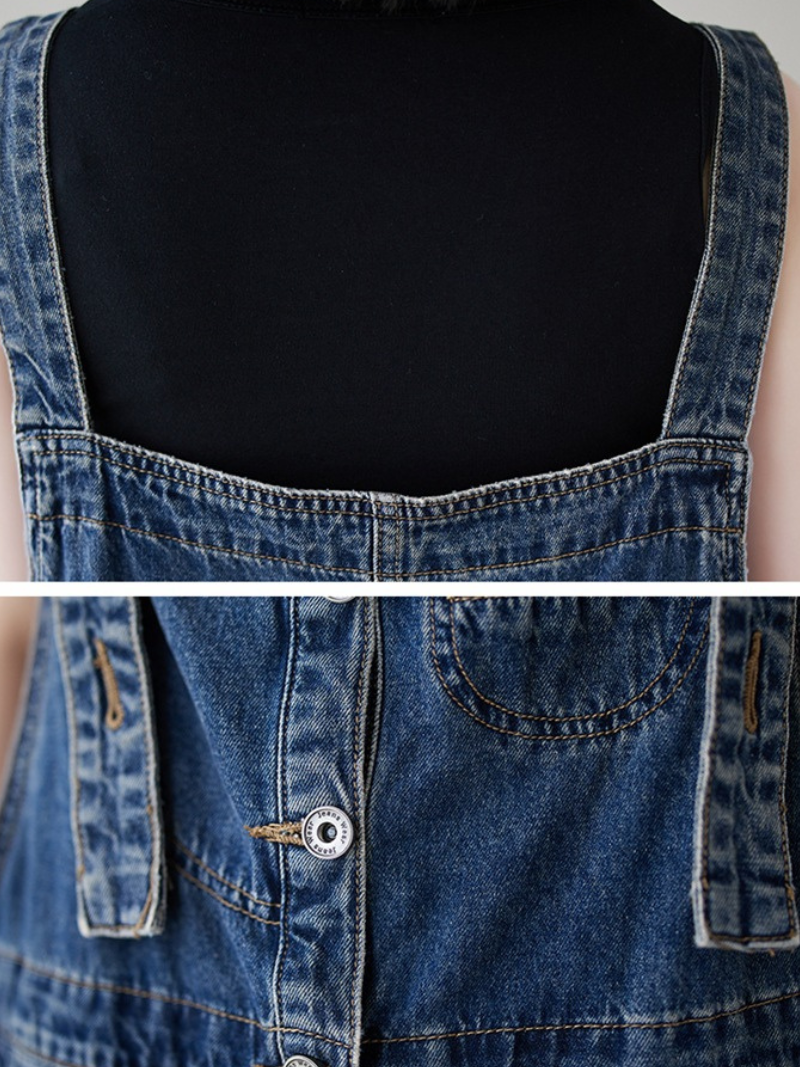 Women's Modern Short Dungarees