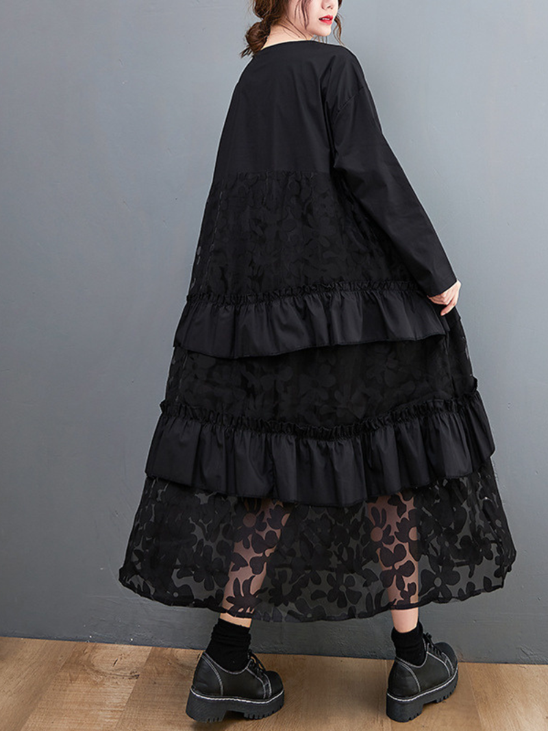  Women's Fashionable A-Line Dress