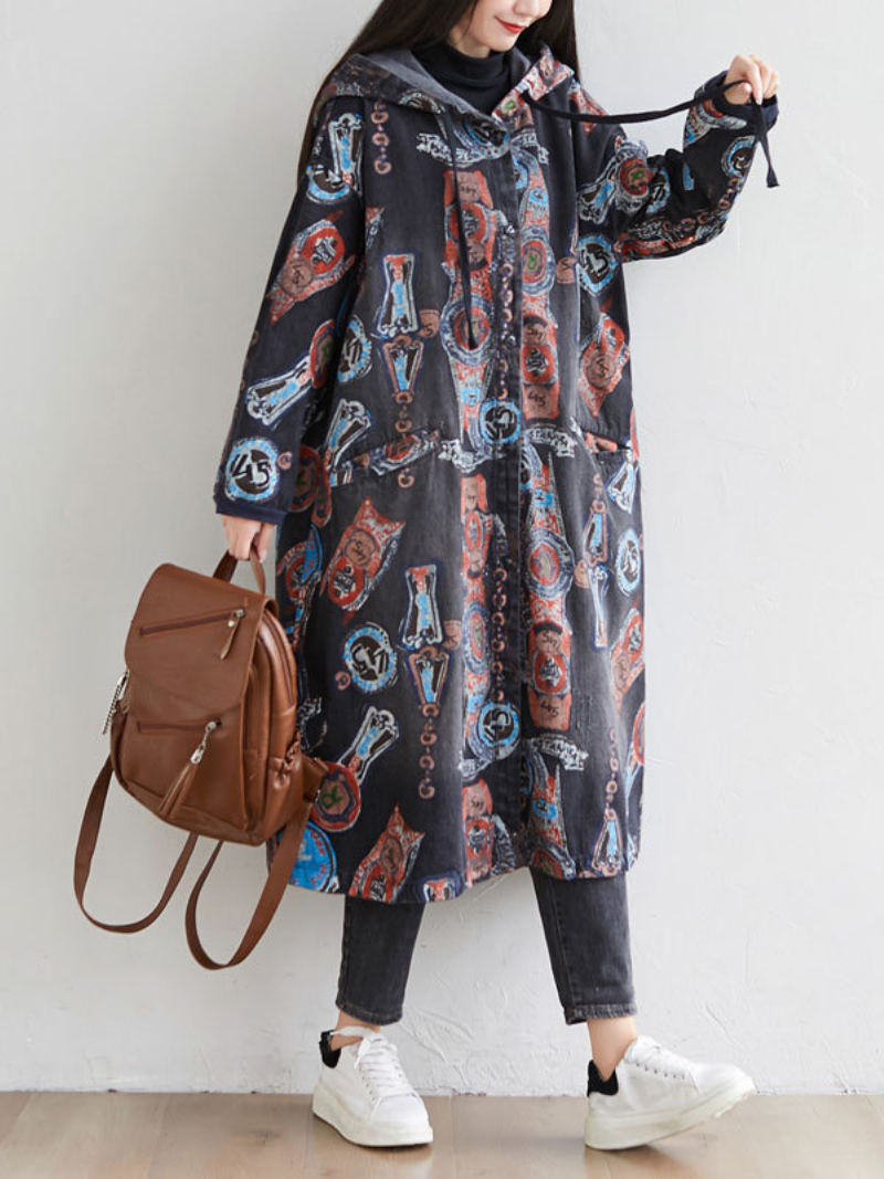 Women's Printed Coat