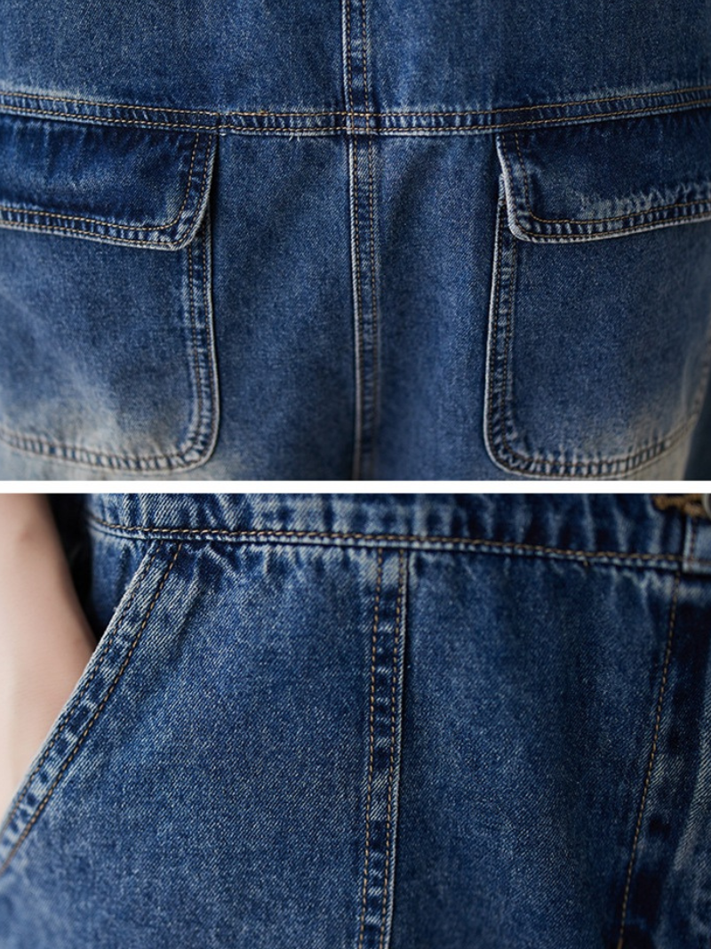 Women's Trendy Short Dungarees