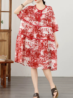 Sunlit Weekend Cotton Linen Dress — Effortless Fit for Garden Parties