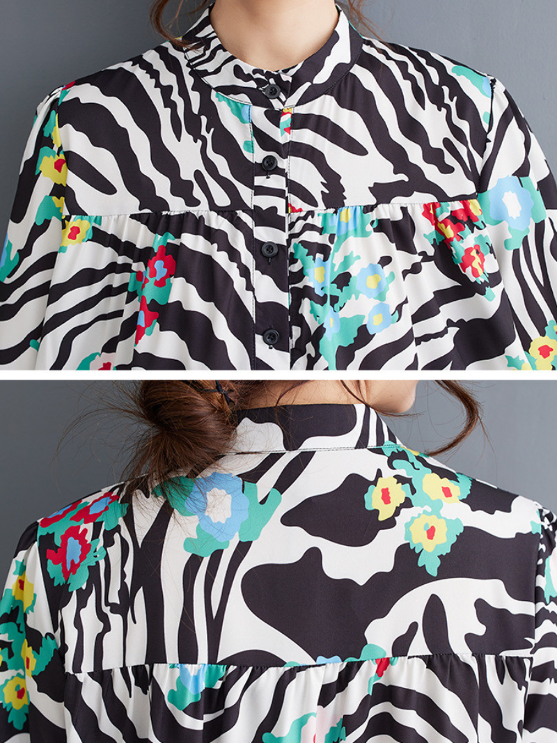  Women's Craft Printed A-Line Dress