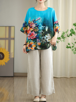Effortless Garden-Party Blouse — Flowing Chiffon Top That Flatters Every Time