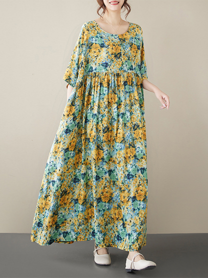 Pleated dresses for women