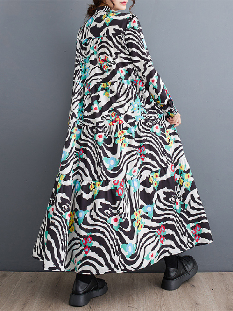  Women's Loose A-Line Dress